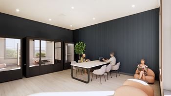 Newly renovated business center